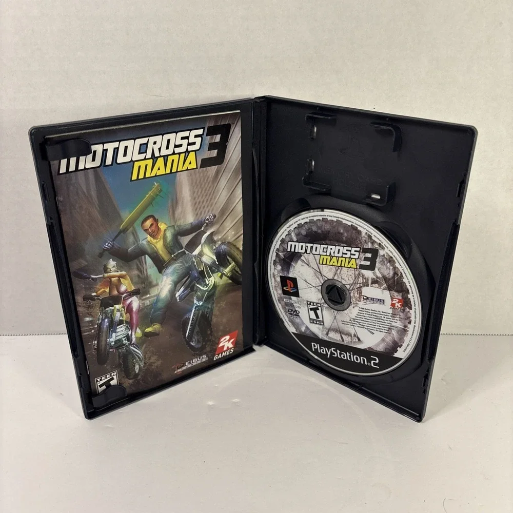 Motocross Mania 3 Sony PlayStation 2 PS2 2005 2K Games CIB NTSC SLUS-21229